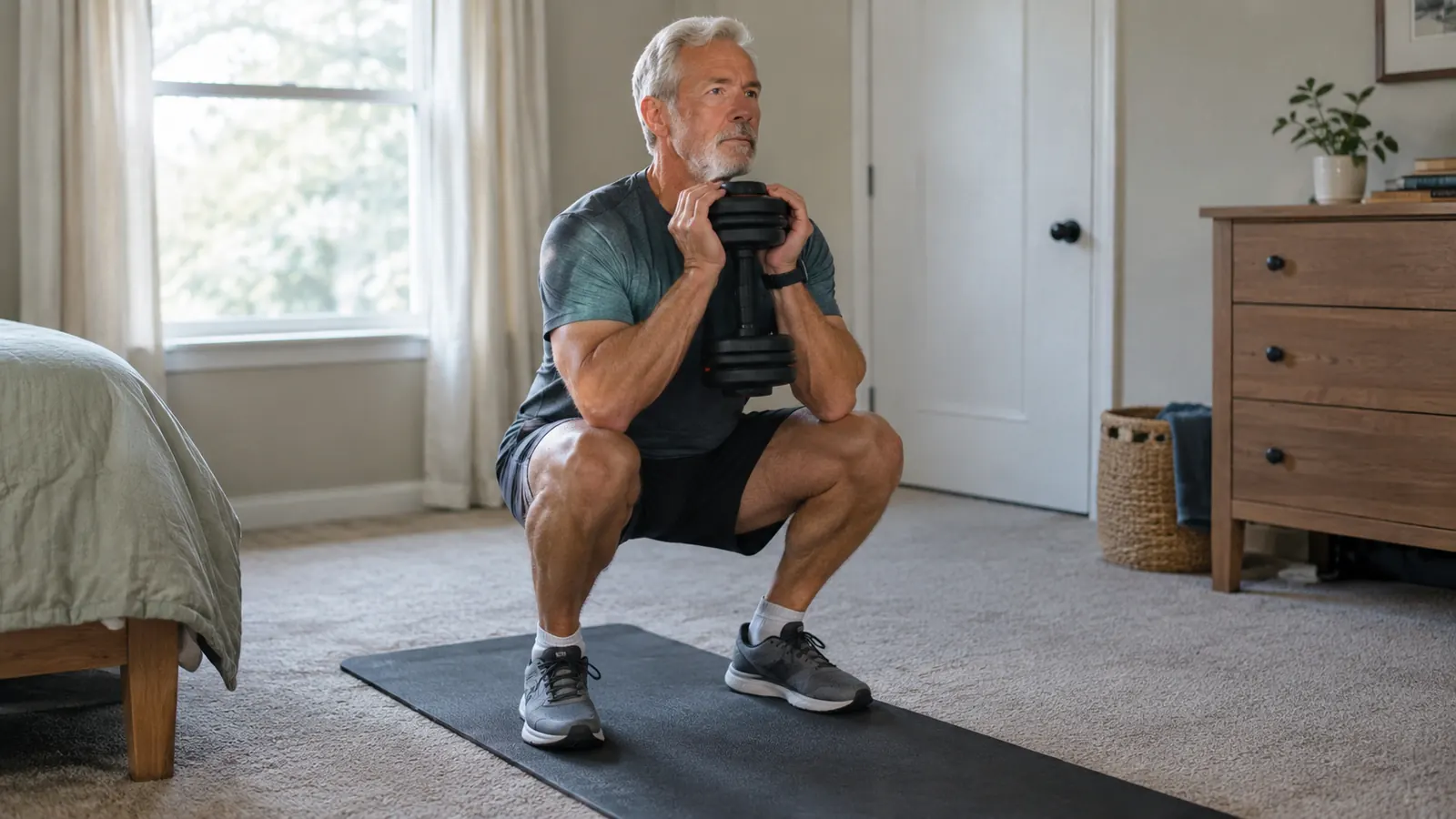 How to Rebuild Leg and Arm Strength With Adjustable Dumbbells