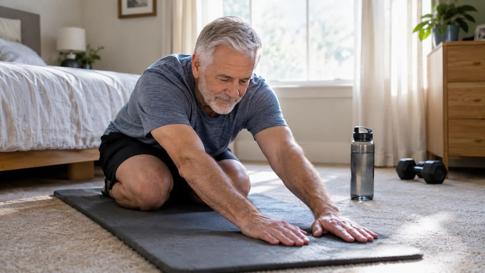 Thick Exercise Mat vs Standard Yoga Mat for Older Adults
